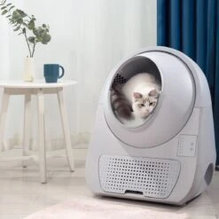 Catlink Smart Litter Box - Scooper Young - Zelfreinigende Kattenbak Zonder Wifi - Kleur Grijs -Kattenspeelgoed Winkel 1200x1200 462