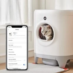 PETKIT Pura X Self-Cleaning Cat Litter Box, No Scooping Automatic Cat Litter Box Fr Multiple Cats, XSecure/Odor Removal/APP Control Automatic Cat Littler Box With Mat -Kattenspeelgoed Winkel 1200x1200 501