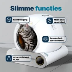 BOME Automatische Kattenbak - Zelfreinigende Kattenbak - Met App En Touchscreen - 65L -Kattenspeelgoed Winkel 1200x1200 521
