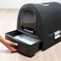 Curver Kattenbak - Antraciet - 51 X 38,5 X 39,5 Cm -Kattenspeelgoed Winkel 1200x1200 522