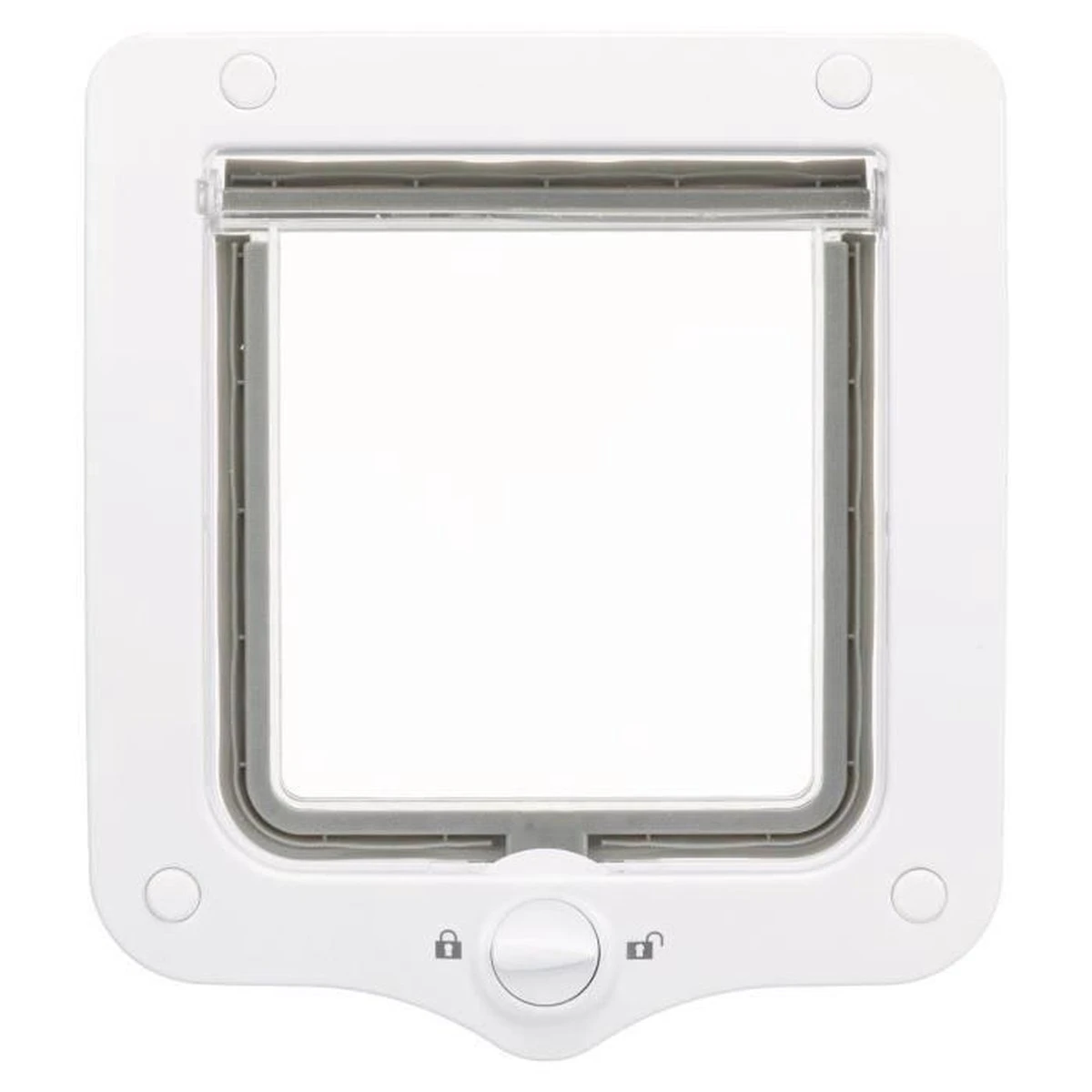 Trixie 2-weg Kattenluik Wit 6 Trixie 2-weg Kattenluik Wit - Afbeelding 4