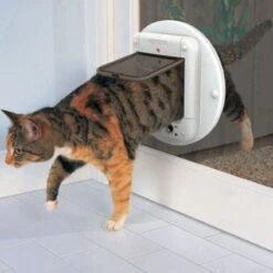 Cat Mate Kattendeur Microchip 360 Wit -Kattenspeelgoed Winkel 1200x1200 593
