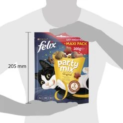 Felix Party Mix - Kattensnacks Original Mix - 5 X 200g -Kattenspeelgoed Winkel 1200x1200 60