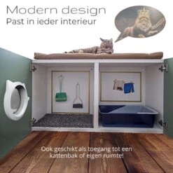 Cellavi XL Kattenluik Zwart Met Tunnel - Hondenluik - 4 Vergrendelingsstanden - 30,5 X 27,5 X 7,5 Cm -Kattenspeelgoed Winkel 1200x1200 648