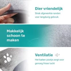 Kattenhangmat - Voor Aan Het Raam - Kom Vorm - Kattenmand - Raam - Hangmat Kat - Dieren - Kattenbed - Kattenmand - Slaapplek - Ligplaats - Grijs 11 Kattenhangmat - Voor Aan Het Raam - Kom Vorm - Kattenmand - Raam - Hangmat Kat - Dieren - Kattenbed - Kattenmand - Slaapplek - Ligplaats - Grijs -Kattenspeelgoed Winkel 1200x1200 682