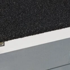 Relaxdays Kattenhuis Buiten - Groot Kattenhok Binnen - Hoog Kattenmeubel Grijs Hout - Tuin -Kattenspeelgoed Winkel 1200x1200 703