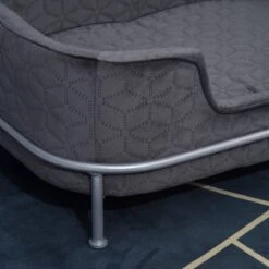 PawHut Hondenbank Met Rugleuning Huisdierenbank Met Metalen Poten Hondenbed Kattenbank D04-157 -Kattenspeelgoed Winkel 1200x1200 735