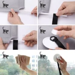 Nobleza 40AG6 - Kattenhangmat - Hangmat Kat - 60x32cm - Kattenhangmat Raam – Kattenbed - Kattenhangmand - Kattenkussen - Grijs 12 Nobleza 40AG6 - Kattenhangmat - Hangmat Kat - 60x32cm - Kattenhangmat Raam – Kattenbed - Kattenhangmand - Kattenkussen - Grijs -Kattenspeelgoed Winkel 1200x1200 773