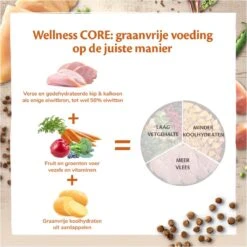 Wellness Core Kattenvoer Original Kalkoen - Kip 4 Kg -Kattenspeelgoed Winkel 1200x1200 80