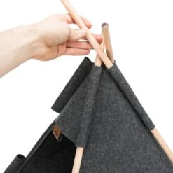 TRIXIE Huisdierengrot Tipi 55x65x55 Cm Vilt -Kattenspeelgoed Winkel 1200x1200 809