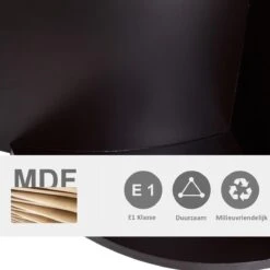 Merkloos Paws And Claws - Cat Shelf – Hangmat Kat – Kattenplank - Kattenbed - Wasbaar – Wandmontage – MDF - Bruin -Kattenspeelgoed Winkel 1200x1200 877