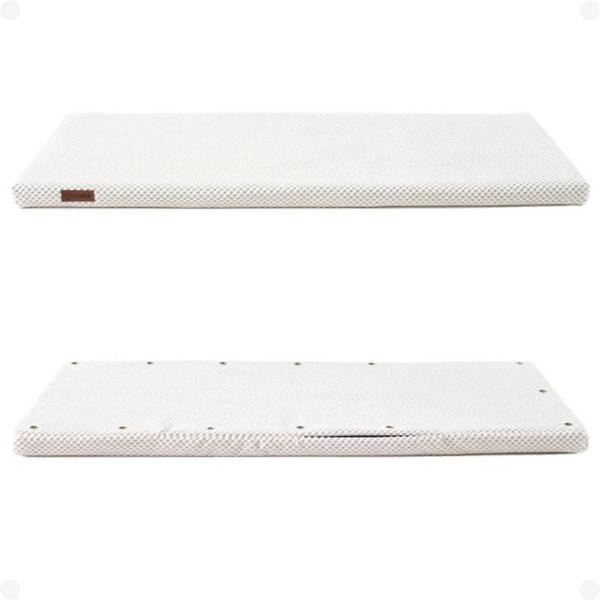 COSY AND DOZY Cat Shelf Deluxe WIT – Hangmat Kat – Maple Hout - 90 X 41 Cm - Kattenplank - Katten Muur 3 COSY AND DOZY Cat Shelf Deluxe WIT – Hangmat Kat – Maple Hout - 90 X 41 Cm - Kattenplank - Katten Muur - Afbeelding 2