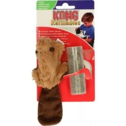 Kong Kat Catnip Bever - Speelmuis - Bruin - 3,8 X 4,5 X 4,2 -Kattenspeelgoed Winkel 1200x1200 890