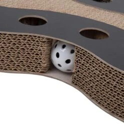 Interactief Design Krabspeelgoed Voor Katten Van Duurzaam Karton - District 70 SNAKE - Zwart -Kattenspeelgoed Winkel 1200x1200 896