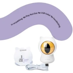 Pettadore - Laser Kattenspeeltjes - Smart Met Autoplay En Handmatig Via App -Kattenspeelgoed Winkel 1200x1200 975