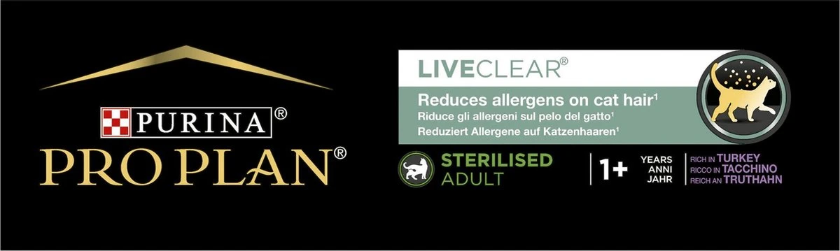 Pro Plan Adult LiveClear Katten Droogvoer - Kalkoen - 1,4 Kg 9 Pro Plan Adult LiveClear Katten Droogvoer - Kalkoen - 1,4 Kg - Afbeelding 7