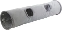 Kattentunnel Of Puppy Tunnel - 130x30 - Grijs - Speeltunnel -Kattenspeelgoed Winkel 1200x590