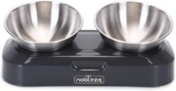 Nobleza Katten Voerbakjes - Ergonomische Dubbele Voerbak - Anti Braak Voerbak Voor Katten - Zwart - Dubbel - RVS 26 Nobleza Katten Voerbakjes - Ergonomische Dubbele Voerbak - Anti Braak Voerbak Voor Katten - Zwart - Dubbel - RVS -Kattenspeelgoed Winkel 1200x624 1