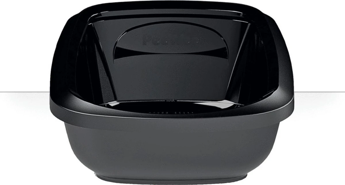 PeeWee EcoGranda XXL Kattenbak Startpakket Zwart/Antraciet - 66,5 X 48,5 X 28 Cm 5 PeeWee EcoGranda XXL Kattenbak Startpakket Zwart/Antraciet - 66,5 X 48,5 X 28 Cm - Afbeelding 3