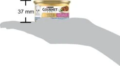 Gourmet Gold Luxe Mix - Kattenvoer Natvoer - Zeevis & Spinazie - 24 X 85 Gr -Kattenspeelgoed Winkel 1200x661