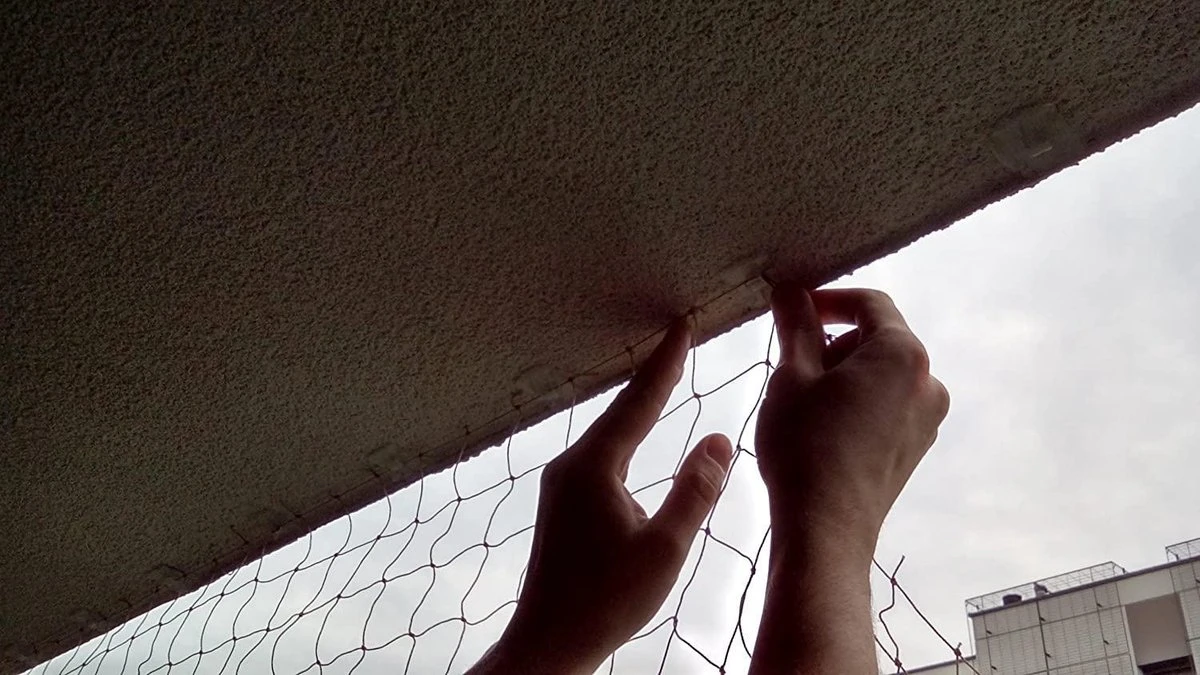 Kattennet Premium - 8 X 3M - Katten Net Voor Balkon - Transparant - Balkon Net - Makkelijk Te Monteren - Kattengaas - Gaas 5 Kattennet Premium - 8 X 3M - Katten Net Voor Balkon - Transparant - Balkon Net - Makkelijk Te Monteren - Kattengaas - Gaas - Afbeelding 3