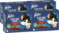 Felix Elke Dag Feest Countryside Selectie In Gelei - Katten Natvoer - 4x12x85 Gr -Kattenspeelgoed Winkel 1200x676