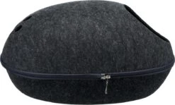 Trixie Relax Iglo Liva Antraciet - 40X24X47 CM -Kattenspeelgoed Winkel 1200x725