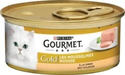 Gourmet Gold Mousse - Kattenvoer Natvoer - Met Tonijn, Lever, Kalkoen, Rund - 48 X 85 G -Kattenspeelgoed Winkel 1200x731 1