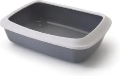 Savic Iriz - Kattenbak - Grijs - 42 X 31 X 12,5 Cm