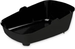 PeeWee Kattenbak XXL EcoDome Startpakket - Zwart - 66,5 X 48,5 X 46,5 Cm -Kattenspeelgoed Winkel 1200x794