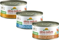 Almo Nature Natvoer Voor Katten - HFC Natural - 24 X 70g - Kip En Tonijn - 24 X 70 Gram -Kattenspeelgoed Winkel 1200x816