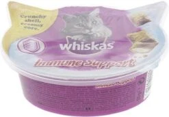 5x Whiskas Snack | Immune Support | Kattenvoer | Snoepjes | 5x 50gr | Omega 3 | Essentiële Vitaminen | Crunchy Buitenkant Met Romige Vulling | Kattensnoepjes -Kattenspeelgoed Winkel 1200x833