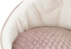 Trixie Kattenmand Livia 45 X 45 X 33 Cm Polyester Roze/crème -Kattenspeelgoed Winkel 1200x834