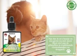 Natuurlijke Vlooiendruppels Voor Katten - Vanaf 4 Kg - 100% Natuurlijk - Vlooien - Zonder Giftige Pesticiden - 30 Ml - Speciale Formule Voor Katten - Vachtdruppels - Made In Holland -Kattenspeelgoed Winkel 1200x872 1