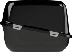 PeeWee Kattenbak XXL EcoDome Startpakket - Zwart - 66,5 X 48,5 X 46,5 Cm -Kattenspeelgoed Winkel 1200x872 4