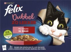 Felix Dubbel Zo Lekker Mix Selectie In Gelei - Katten Natvoer - 48 X 85g 10 Felix Dubbel Zo Lekker Mix Selectie In Gelei - Katten Natvoer - 48 X 85g -Kattenspeelgoed Winkel 1200x883 1