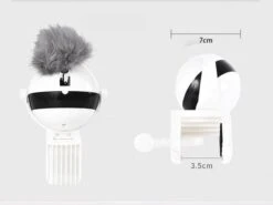 Merkloos Kattenspeelgoed - Katten Speelgoed - Katten Speeltje - Katten Bal - Katten - Kattenhengel - Kitten Speelgoed - Kattenspeeltjes - Elektrische - Muis - Automatische Hengel - Bal - Poes - Katten - Prooi - Kat - Poesjes - Interactief Kattenspeelgoed -Kattenspeelgoed Winkel 1200x900 10