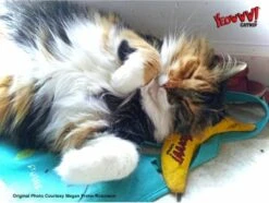 Yeowww! Chicata Banana - Speeltje Voor Katten Met Kattenkruid - De Meest Krachtige Catnip Ter Wereld – Onweerstaanbaar – Katoen – 17.7 Cm - Geel -Kattenspeelgoed Winkel 1200x904 2