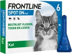 Frontline Spot-On Anti Vlooienmiddel Kat - 6 Pipetten -Kattenspeelgoed Winkel 1200x909 1