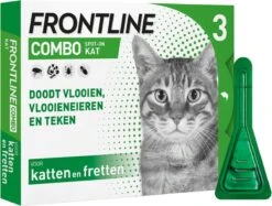 Frontline Combo Anti Vlooienmiddel En Tekenmiddel Kat - 3 Pipetten -Kattenspeelgoed Winkel 1200x909