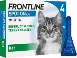 Frontline Spot On - Kat -Tegen Vlooien En Teken - 4 Pipetten -Kattenspeelgoed Winkel 1200x910