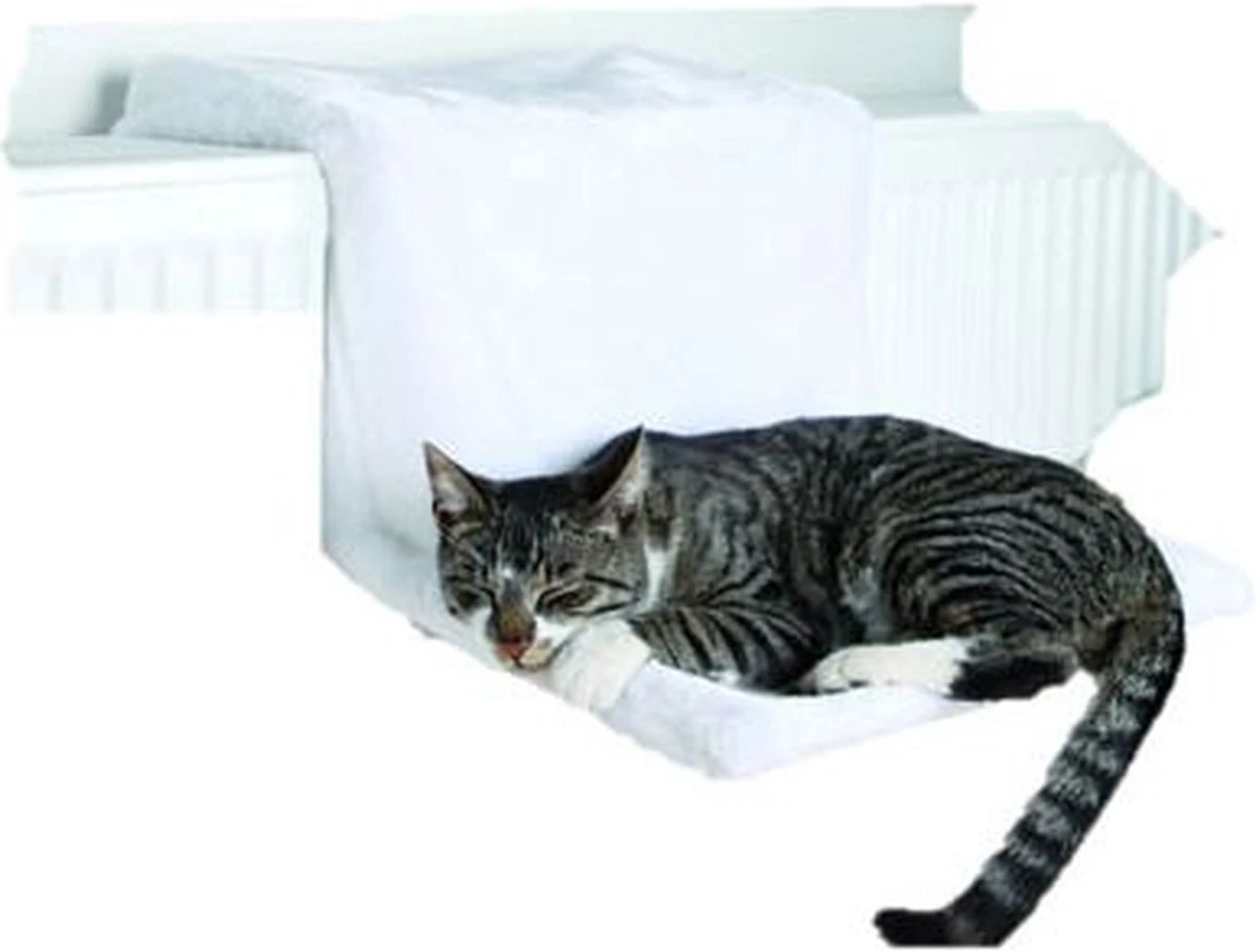 Trixie Katten Hangmat Voor De Radiator Wolwit 9 Trixie Katten Hangmat Voor De Radiator Wolwit - Afbeelding 7