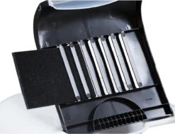 Savic Kattenbak Nestor - Kattenbak - Zwart/Wit - 56 X 39 X 38,5 -Kattenspeelgoed Winkel 1200x919