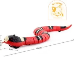 Otiume Interactief Kattenspeeltje - Kattenspeelgoed - Bewegende Slang Speelgoed - USB Oplaadbaar - Rood -Kattenspeelgoed Winkel 1200x926 4