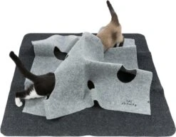 Trixie Cat Activity Adventure Carpet Grijs 99x99 Cm 34 Trixie Cat Activity Adventure Carpet Grijs 99x99 Cm -Kattenspeelgoed Winkel 1200x933 2