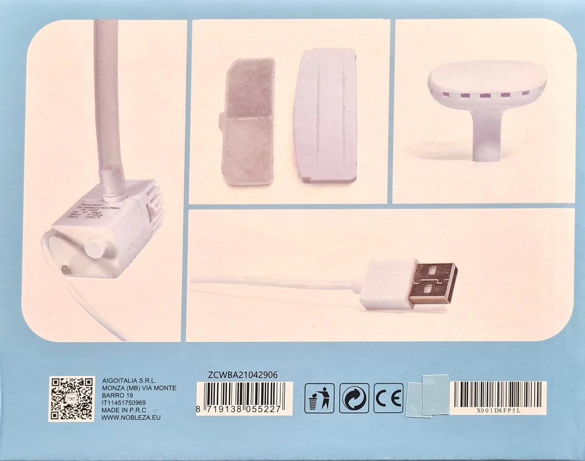 Nobleza Drinkfontein Voor Katten 11 Nobleza Drinkfontein Voor Katten - Afbeelding 9