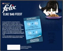 Felix Elke Dag Feest Mix Selectie In Gelei Kattenvoer Nat 4(24-pack) -Kattenspeelgoed Winkel 1200x970 2