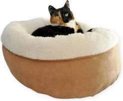 All For Paws Donut Bed – Kattenmand – Biedt Warmte En Comfort Voor Katten Of Kleine Honden – Ø 45cm – Beige – Wasbaar Met De Hand 13 All For Paws Donut Bed – Kattenmand – Biedt Warmte En Comfort Voor Katten Of Kleine Honden – Ø 45cm – Beige – Wasbaar Met De Hand -Kattenspeelgoed Winkel 1200x986 2