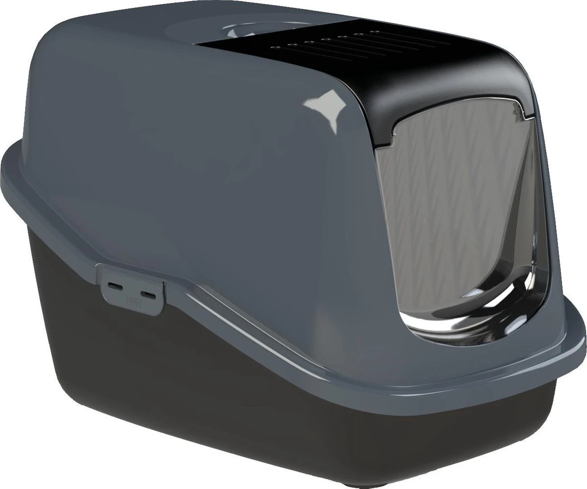PeeWee EcoHus Kattenbak - Antraciet - 56 X 39 X 38 Cm 3 PeeWee EcoHus Kattenbak - Antraciet - 56 X 39 X 38 Cm