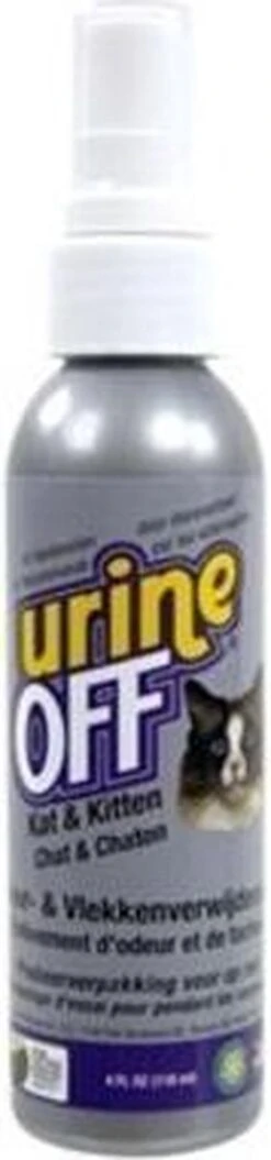 Urine Off - Geur En Vlekverwijderaar Voor Kitten En Kat Urine 118 Ml -Kattenspeelgoed Winkel 281x1200